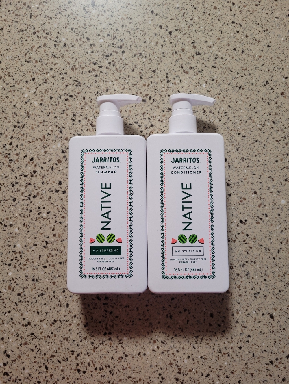 Native Limited Edition Jarritos Watermelon 1 Shampoo & 1 Conditioner 16.5 Oz Ea